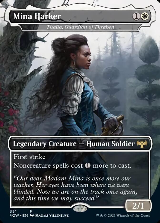 Thalia, Guardian of Thraben - Mina Harker [Innistrad: Crimson Vow] | Amazing Games TCG