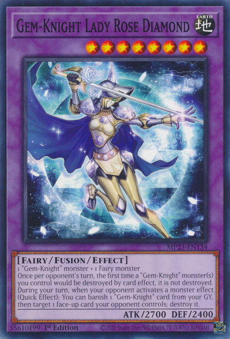 Gem-Knight Lady Rose Diamond [MP23-EN134] Common | Amazing Games TCG