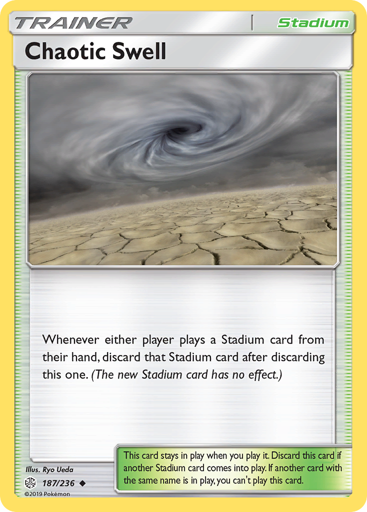 Chaotic Swell (187/236) [Sun & Moon: Cosmic Eclipse] | Amazing Games TCG
