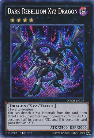 Dark Rebellion Xyz Dragon [NECH-EN053] Secret Rare | Amazing Games TCG