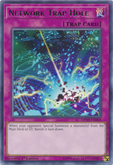 Network Trap Hole [MP19-EN050] Rare | Amazing Games TCG