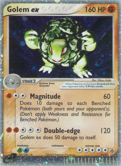 Golem ex (91/97) [EX: Dragon] | Amazing Games TCG