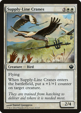 Supply-Line Cranes [Journey into Nyx] | Amazing Games TCG