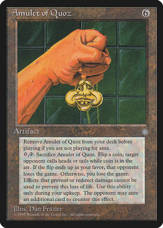 Amulet of Quoz [Ice Age] | Amazing Games TCG