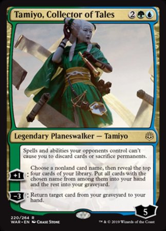 Tamiyo, Collector of Tales [War of the Spark] | Amazing Games TCG