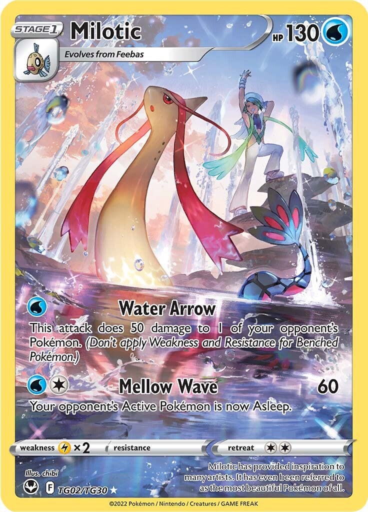 Milotic (TG02/TG30) [Sword & Shield: Silver Tempest] | Amazing Games TCG