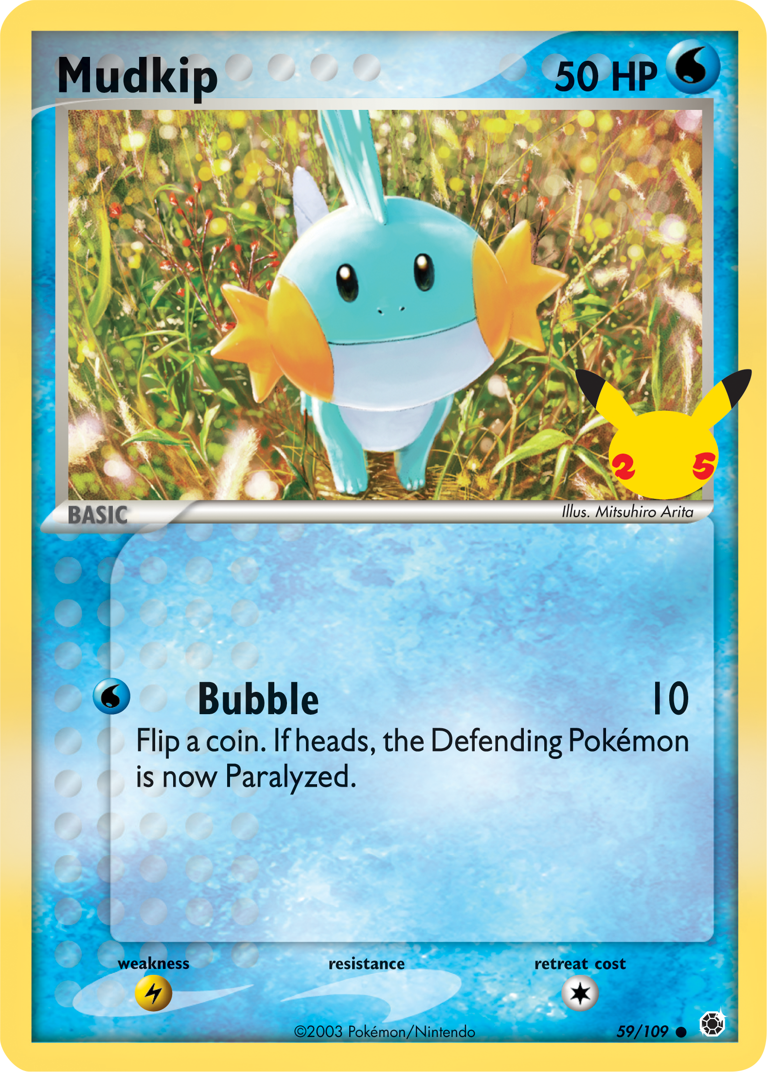 Mudkip (59/109) [First Partner Pack] | Amazing Games TCG