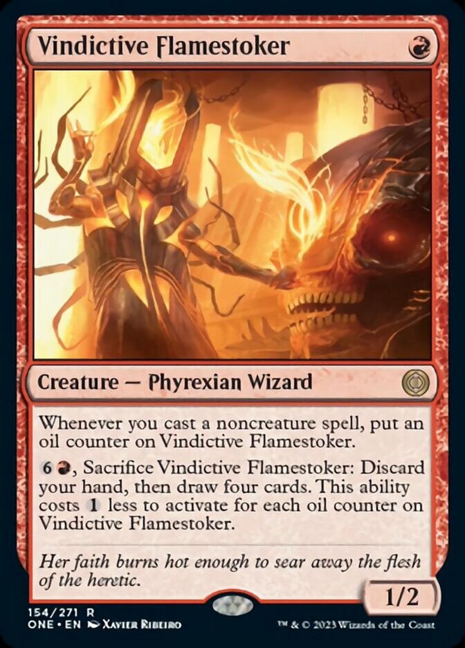 Vindictive Flamestoker [Phyrexia: All Will Be One] | Amazing Games TCG