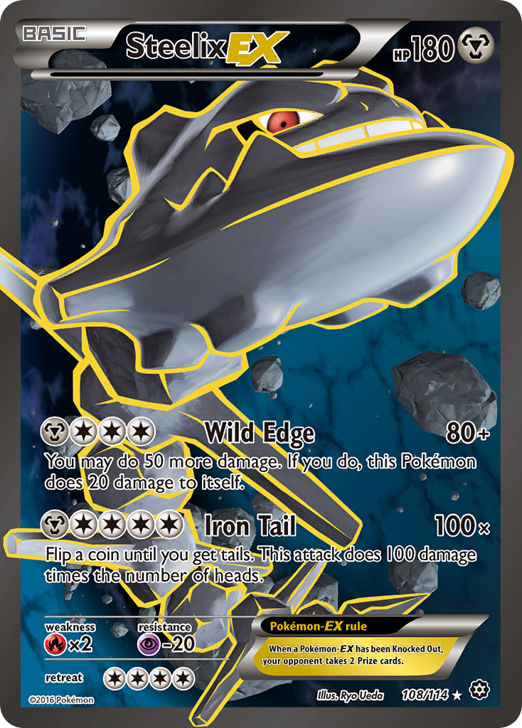 Steelix EX (108/114) [XY: Steam Siege] | Amazing Games TCG