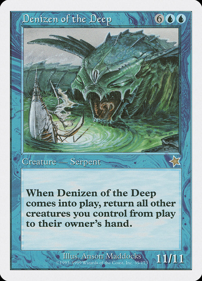 Denizen of the Deep [Starter 1999] | Amazing Games TCG