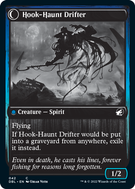 Baithook Angler // Hook-Haunt Drifter [Innistrad: Double Feature] | Amazing Games TCG