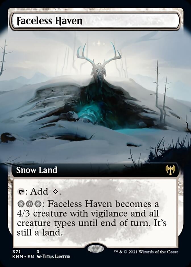 Faceless Haven (Extended Art) [Kaldheim] | Amazing Games TCG