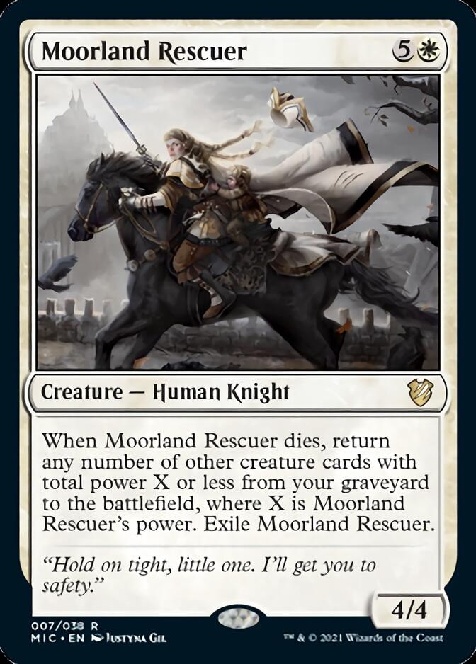 Moorland Rescuer [Innistrad: Midnight Hunt Commander] | Amazing Games TCG