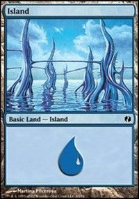 Island (43) [Duel Decks: Venser vs. Koth] | Amazing Games TCG