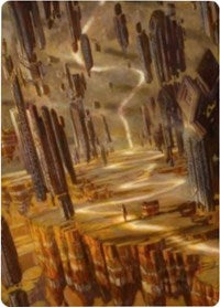 Brightclimb Pathway Art Card [Zendikar Rising Art Series] | Amazing Games TCG