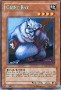 Giant Rat (Blue) [Duelist League Promo] [DL09-EN005] | Amazing Games TCG