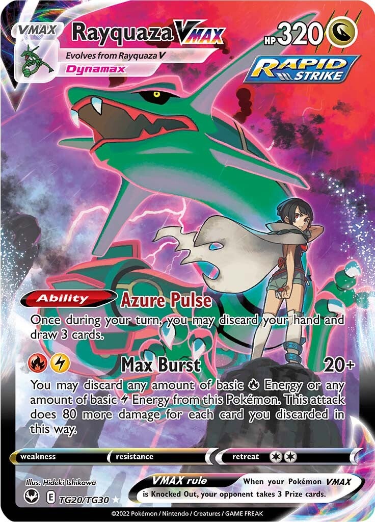 Rayquaza VMAX (TG20/TG30) [Sword & Shield: Silver Tempest] | Amazing Games TCG