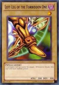 Left Leg of the Forbidden One (Red) [Duelist League Promo] [DL11-EN003] | Amazing Games TCG