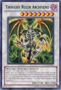 Thought Ruler Archfiend (Red) [Duelist League Promo] [DL11-EN014] | Amazing Games TCG