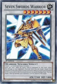 Seven Swords Warrior [Star Pack 2013] [SP13-EN048] | Amazing Games TCG