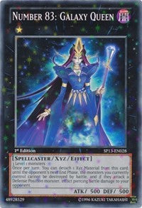 Number 83: Galaxy Queen [Star Pack 2013] [SP13-EN028] | Amazing Games TCG