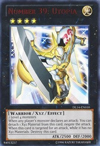 Number 39: Utopia (Red) [Duelist League Promo] [DL14-EN010] | Amazing Games TCG