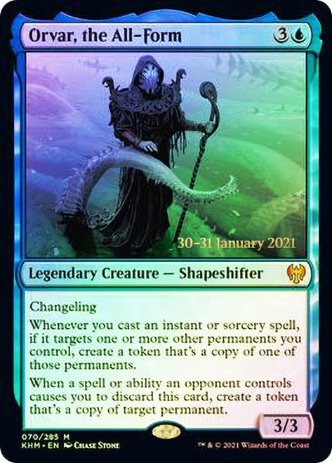 Orvar, the All-Form  [Kaldheim Prerelease Promos] | Amazing Games TCG