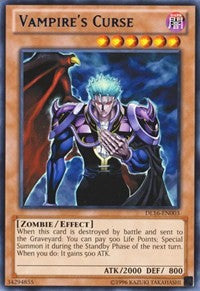 Vampire's Curse (Blue) [Duelist League Promo] [DL16-EN003] | Amazing Games TCG