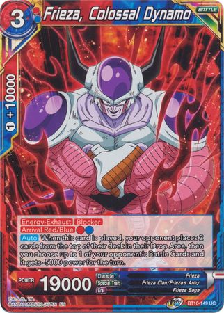 Frieza, Colossal Dynamo (BT10-149) [Rise of the Unison Warrior] | Amazing Games TCG