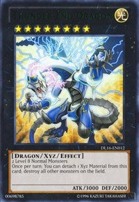 Thunder End Dragon (Green) [Duelist League Promo] [DL16-EN012] | Amazing Games TCG