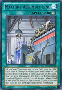 Machine Assembly Line (Blue) [Duelist League Promo] [DL16-EN014] | Amazing Games TCG