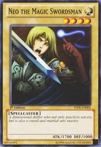 Neo the Magic Swordsman [Starter Deck: Yugi Reloaded] [YSYR-EN005] | Amazing Games TCG