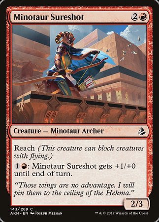 Minotaur Sureshot [Amonkhet] | Amazing Games TCG