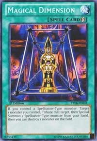 Magical Dimension [Starter Deck: Yugi Reloaded] [YSYR-EN033] | Amazing Games TCG