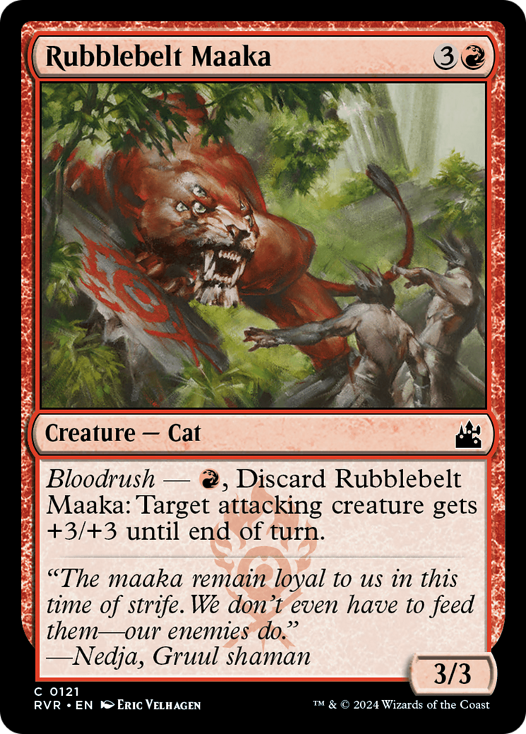 Rubblebelt Maaka [Ravnica Remastered] | Amazing Games TCG