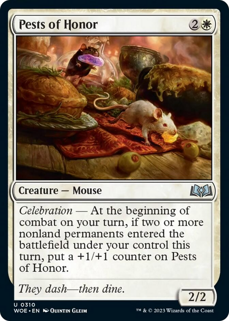 Pests of Honor [Wilds of Eldraine] | Amazing Games TCG