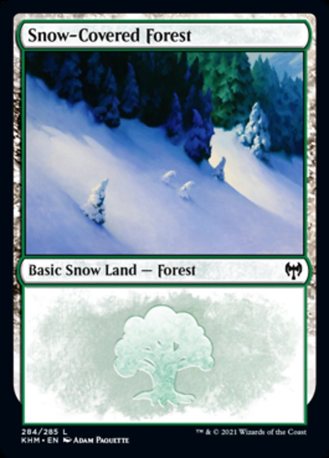 Snow-Covered Forest (284) [Kaldheim] | Amazing Games TCG