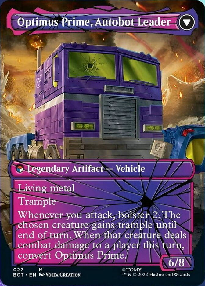 Optimus Prime, Hero // Optimus Prime, Autobot Leader (Shattered Glass) [Universes Beyond: Transformers] | Amazing Games TCG