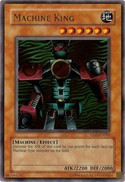 Machine King [EM1-EN001] Ultra Rare | Amazing Games TCG