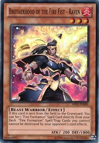 Brotherhood of the Fire Fist - Raven [Astral Pack 2] [AP02-EN009] | Amazing Games TCG