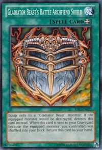 Gladiator Beast's Battle Archfiend Shield [Astral Pack 3] [AP03-EN022] | Amazing Games TCG