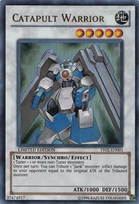 Catapult Warrior [Yu-Gi-Oh! 5D's Manga Promotional Cards] [YF02-EN001] | Amazing Games TCG