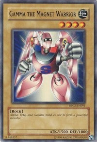 Gamma The Magnet Warrior [Retro Pack 2] [RP02-EN091] | Amazing Games TCG