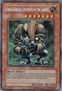 Green Baboon, Defender of the Forest [Retro Pack 2] [RP02-EN099] | Amazing Games TCG