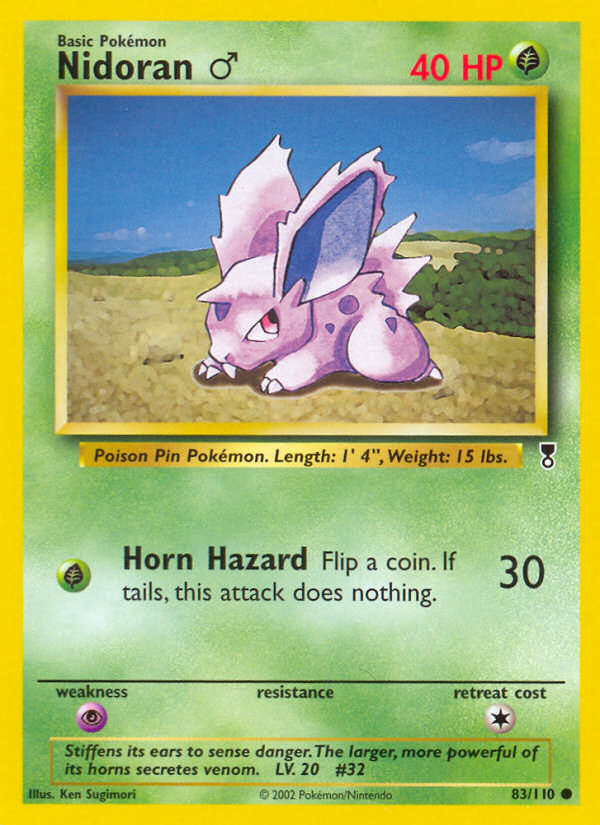 Nidoran (83/110) (Male) [Legendary Collection] | Amazing Games TCG