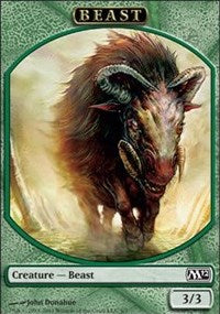 Beast Token [Magic 2012 Tokens] | Amazing Games TCG