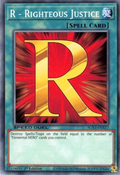 R - Righteous Justice [SGX1-ENA17] Common | Amazing Games TCG