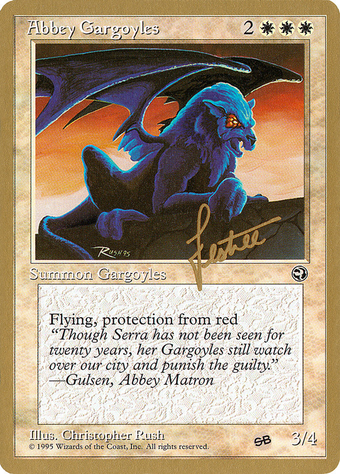 Abbey Gargoyles (Bertrand Lestree) (SB) [Pro Tour Collector Set] | Amazing Games TCG