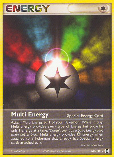 Multi Energy (103/112) [EX: FireRed & LeafGreen] | Amazing Games TCG