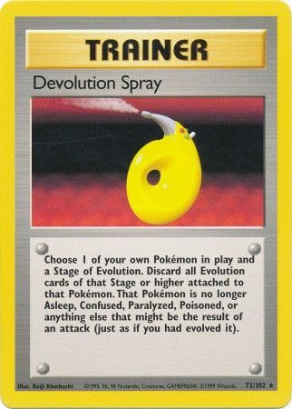 Devolution Spray (72/102) [Base Set Unlimited] | Amazing Games TCG